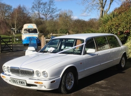 Classic Daimler Limousine for wedings in Horsham